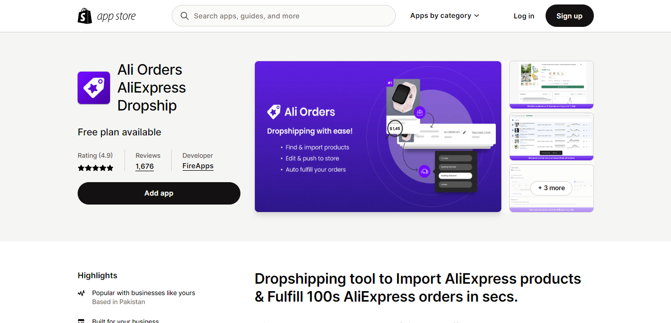 shopify dropshipping apps