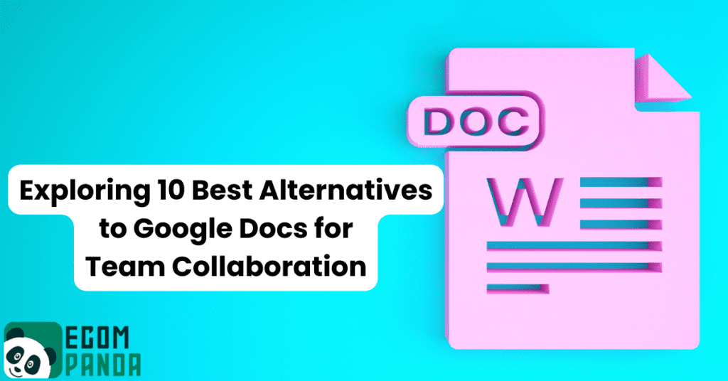 Alternative to Google docs